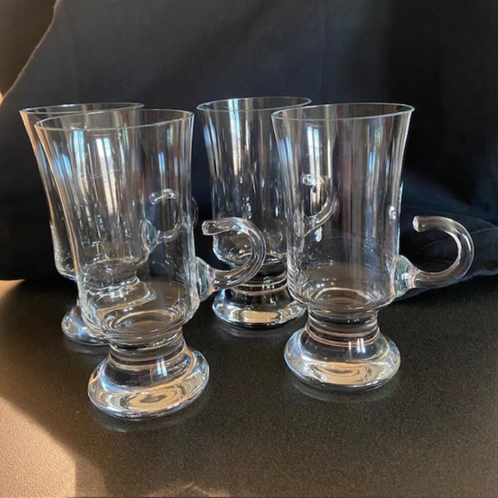 Vintage Holmegaard Irish Coffee Glasses